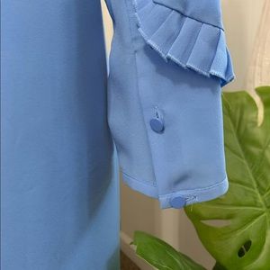 Pale blue midi dress